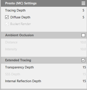 Glass problem settings